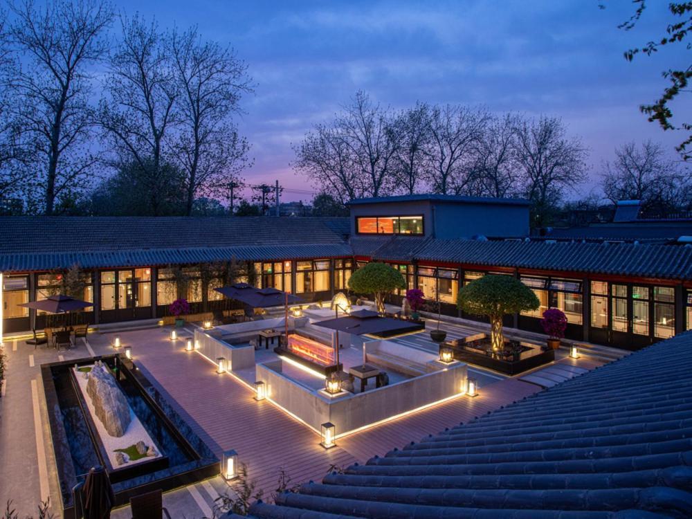 Yunju Hotel Beijing Yonghe Palace Guijie Siheyuan Екстериор снимка