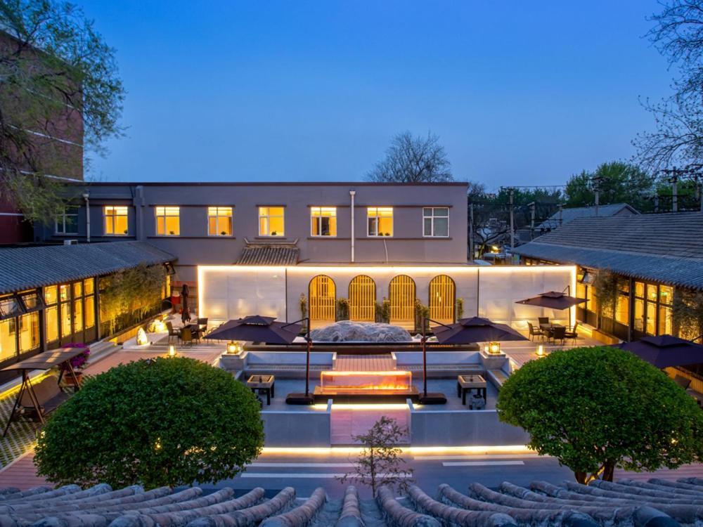 Yunju Hotel Beijing Yonghe Palace Guijie Siheyuan Екстериор снимка