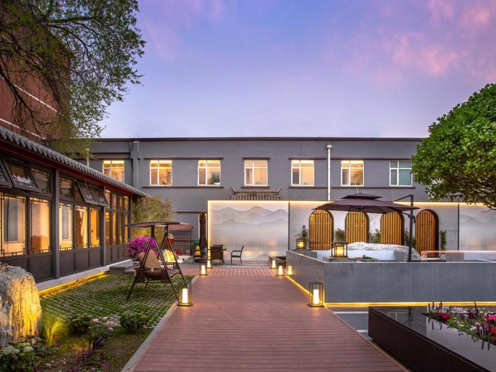 Yunju Hotel Beijing Yonghe Palace Guijie Siheyuan Екстериор снимка